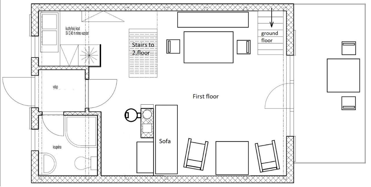 Holiday Home Zajicovi Rabyne Luaran gambar